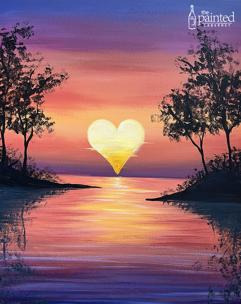 Heartfelt Sunset